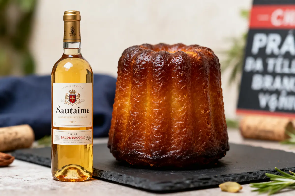 Accord Vin et Canelé : Quel vin choisir pour un dessert ?