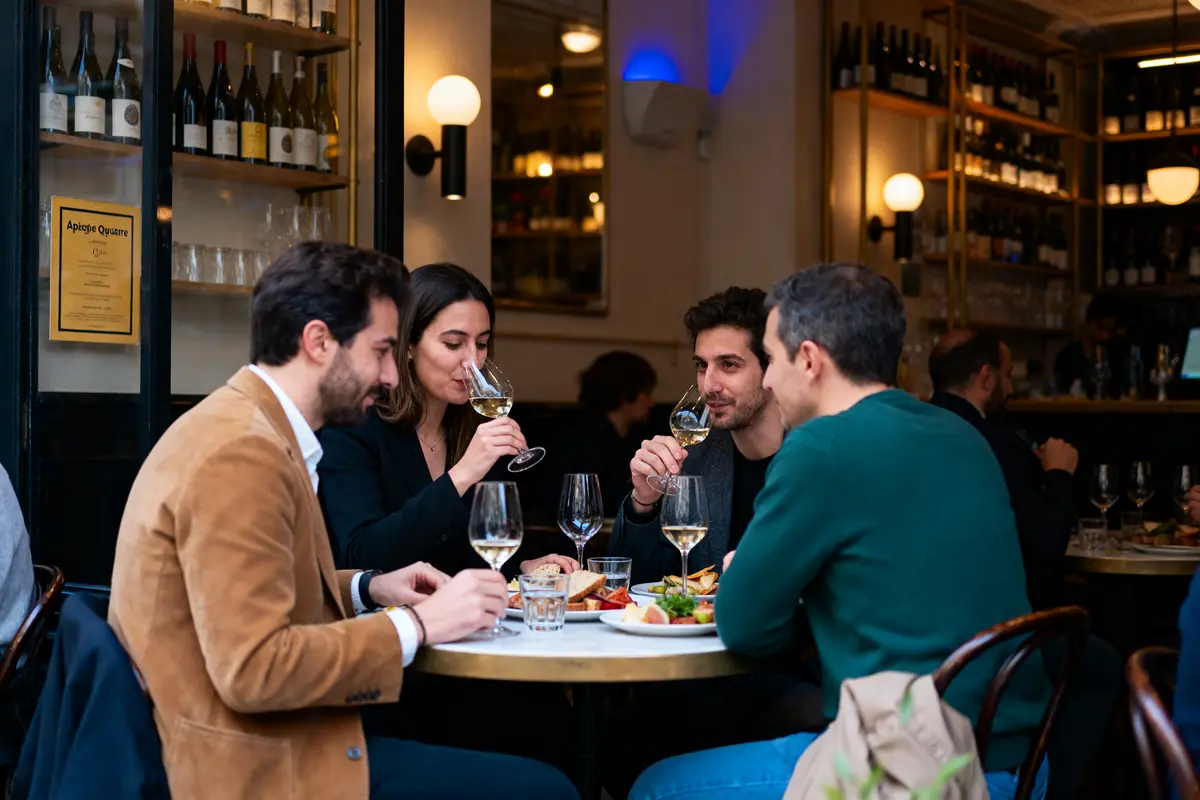 Apéro Square : Découvrez Le Meilleur Restaurant Bar À Vin À Paris !