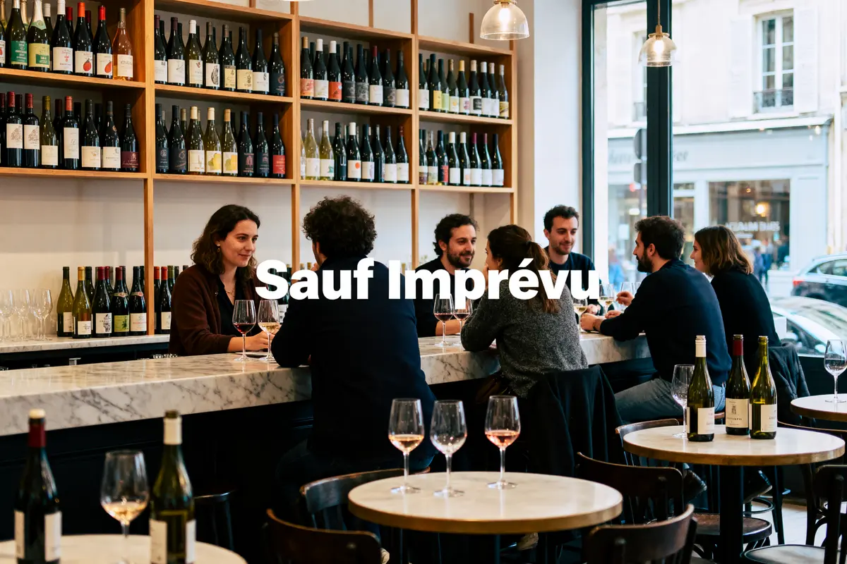 Sauf imprévu cave &amp; bar à vins : Une évasion gourmande à Lyon !
