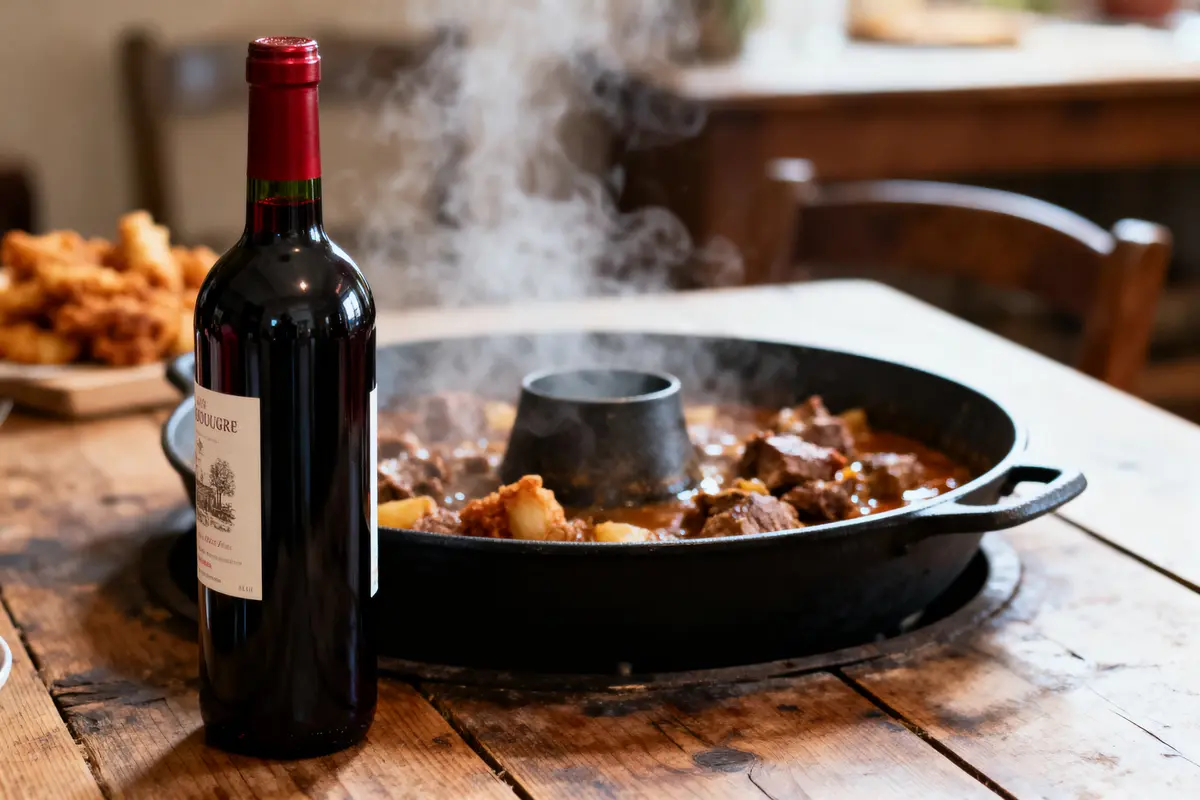 Vin rouge pour fondue bourguignonne : Quel accord parfait ?